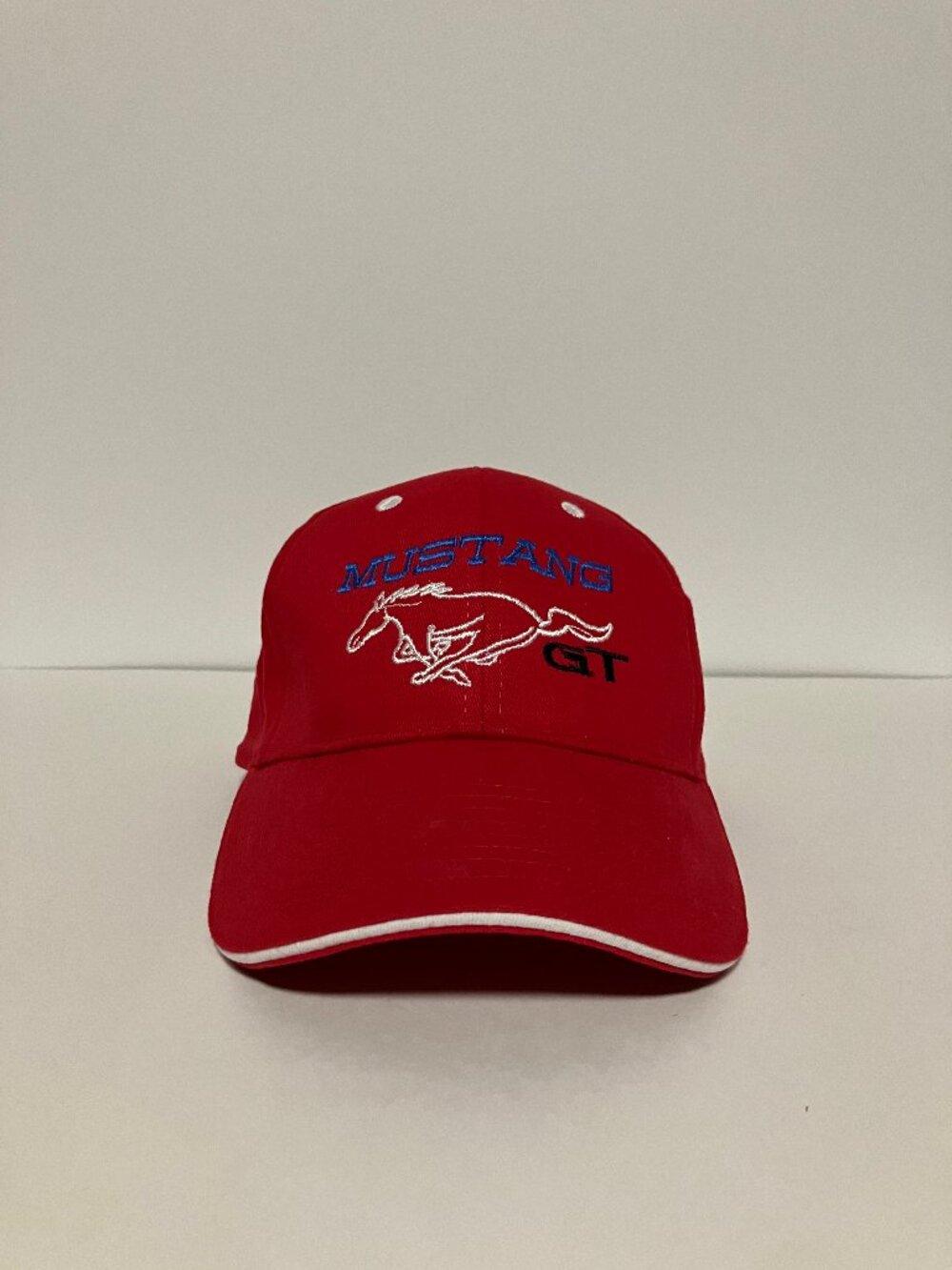 Mustang GT Red Cobra Baseball Cap, Adjustable